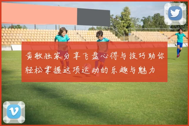 黄敏独家分享飞盘心得与技巧助你轻松掌握这项运动的乐趣与魅力