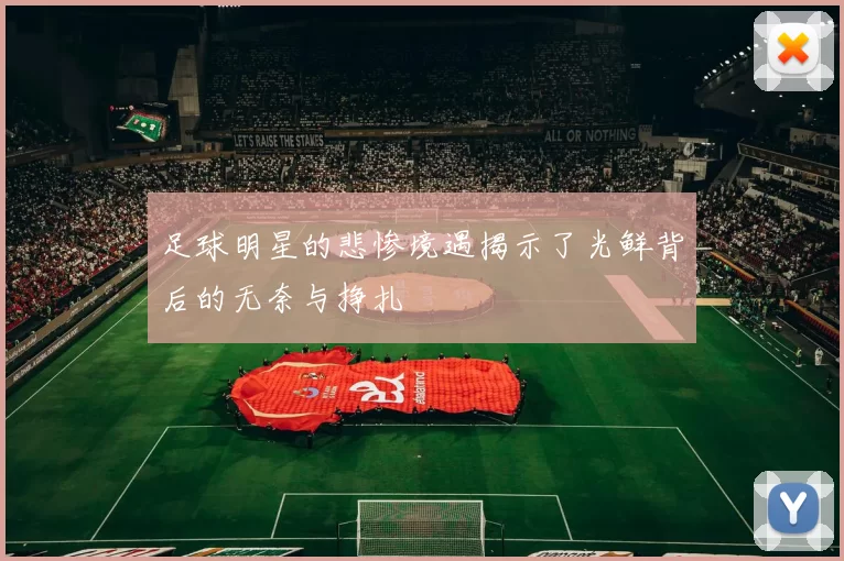 足球明星的悲惨境遇揭示了光鲜背后的无奈与挣扎